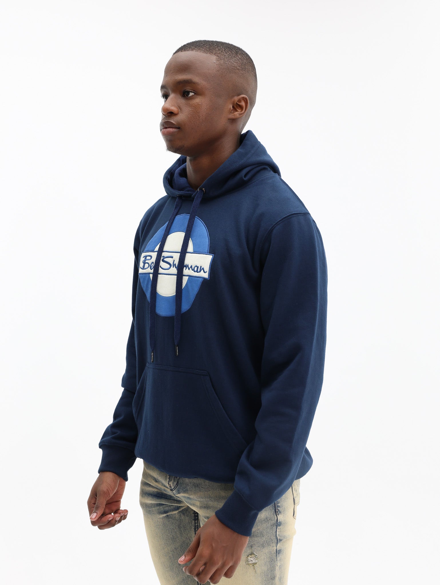 Ben Sherman Underground Hoodie Navy